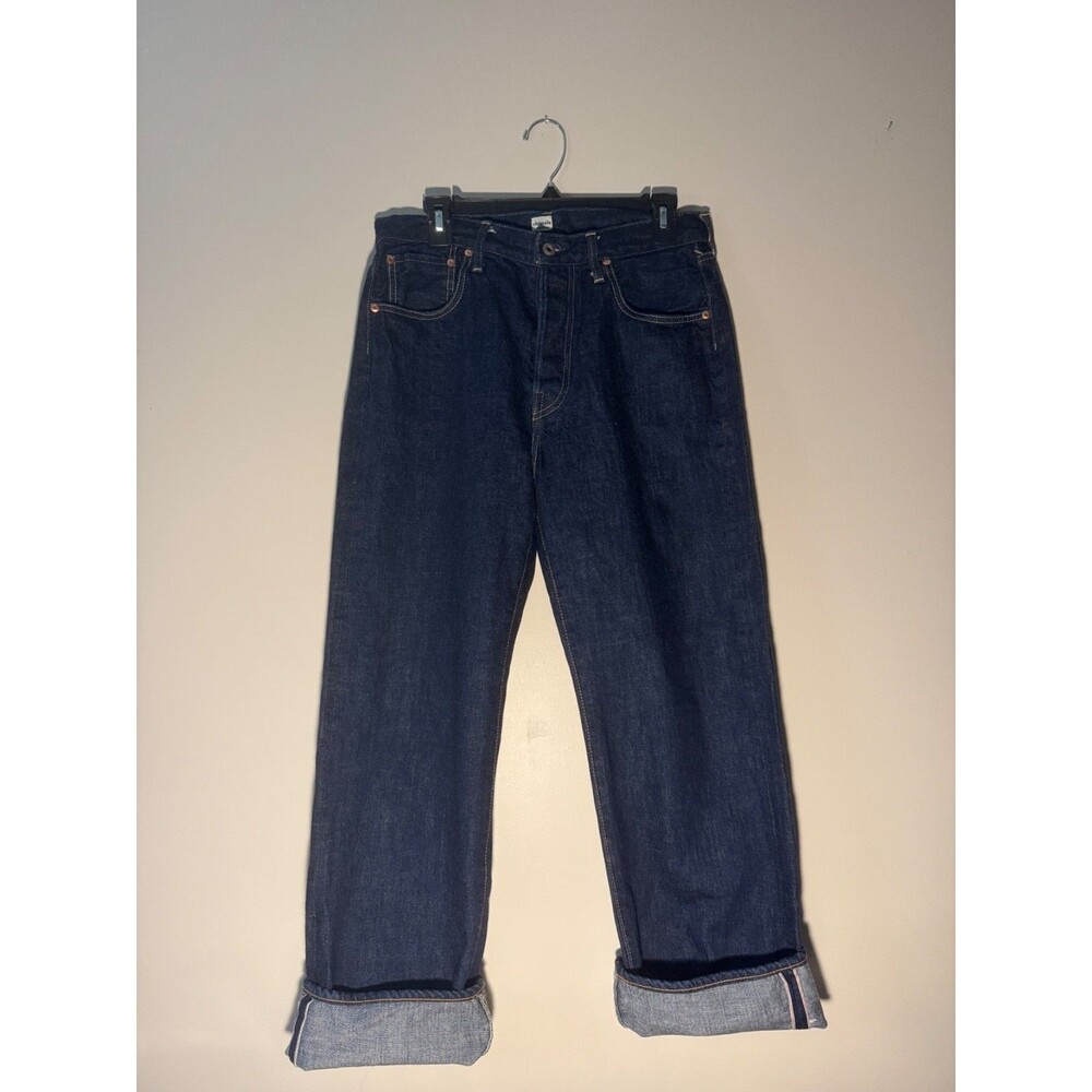Chimala Jeans Men's Size 30 X 31-32 Made in Japan BLUE Denim Premium